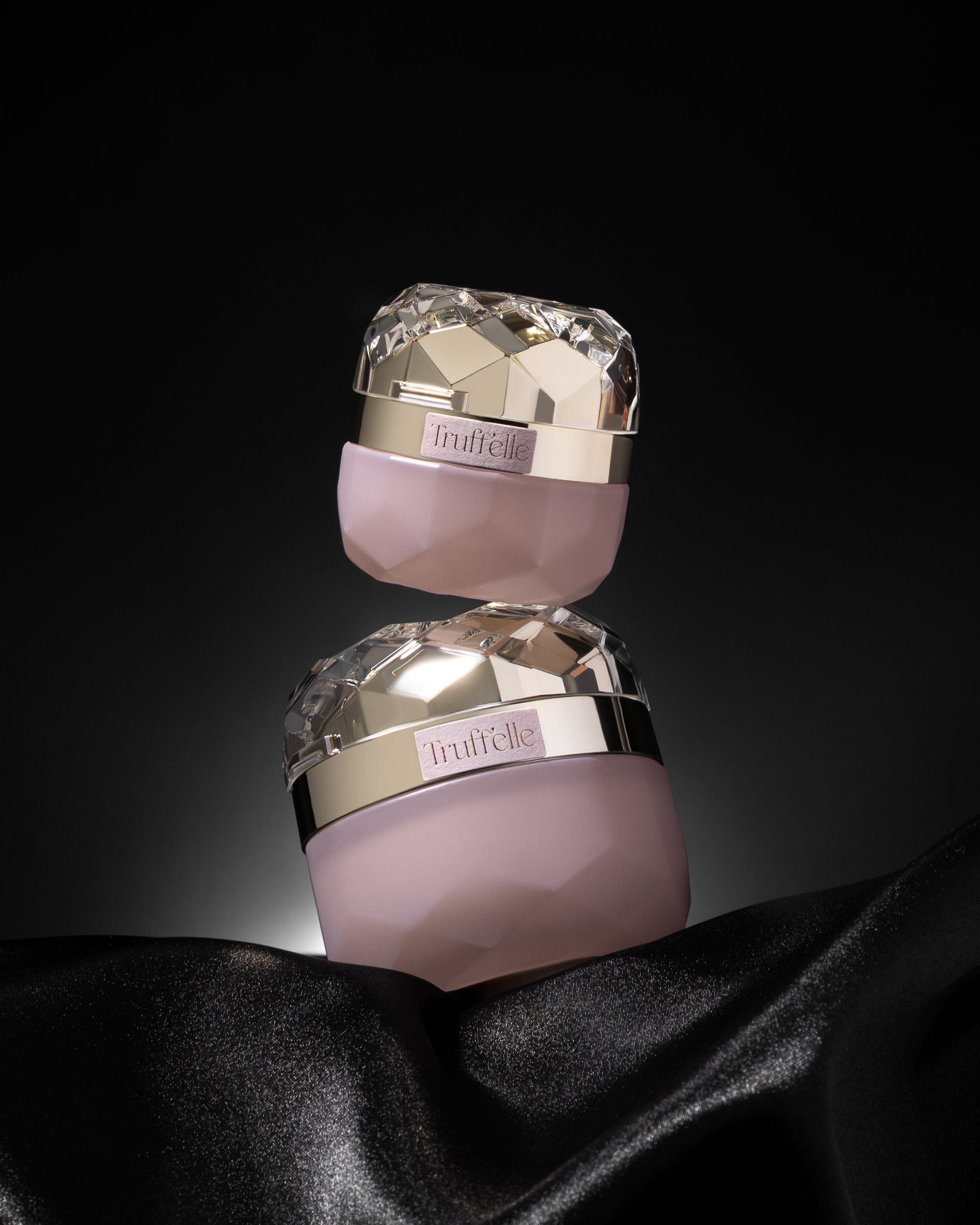 Truff'elle  ✦ The Black Diamond Duo ✦ Luxury Black Truffle Peptide Day / Night Cream and Eye Cream set